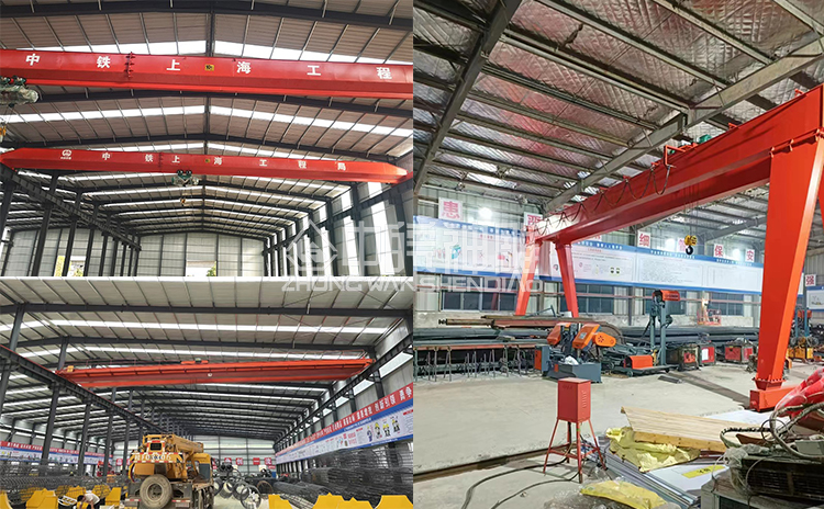 神雕鋼筋加工廠(chǎng)行吊案例實(shí)拍